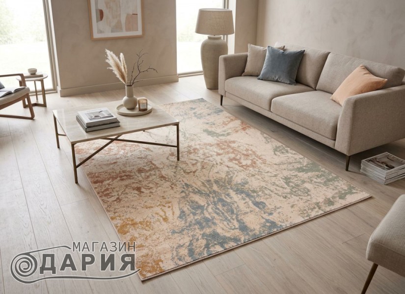 Тъкан килим KAVITA 723 cream/cream